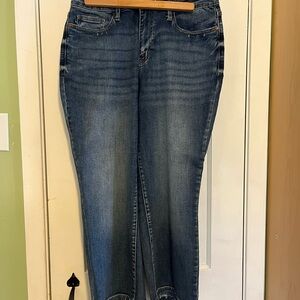 Judy Blue Look at Me Now high rise vintage wash crop leg Women's Jeans